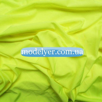 Ткань Бифлекс блестящий (лимонный)